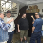 PY2EX, PY2IT, PY2TDX, PY2OP e PY2TTN (esquerda para a direita)